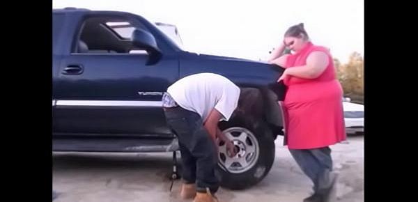 Young Teen Give Sex For Car Trouble Help, Orgasm Creampie